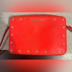 Michael Kors Sandrine Crossbody with Gold Accents